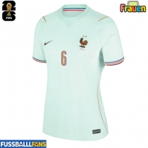 Frankreich Eduardo Camavinga #6 Auswärtstrikot Frauen WM 2026 Kurzarm